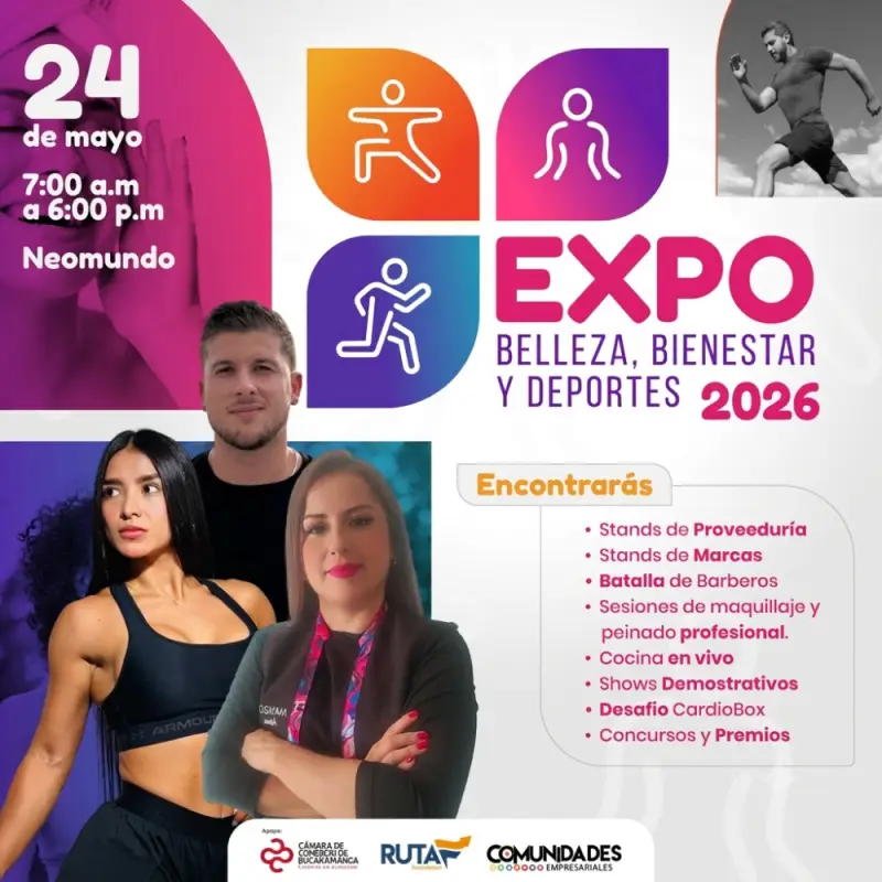 1RA EDICIÓN EXPOBELLEZA BIENESTAR Y DEPORTES 2026