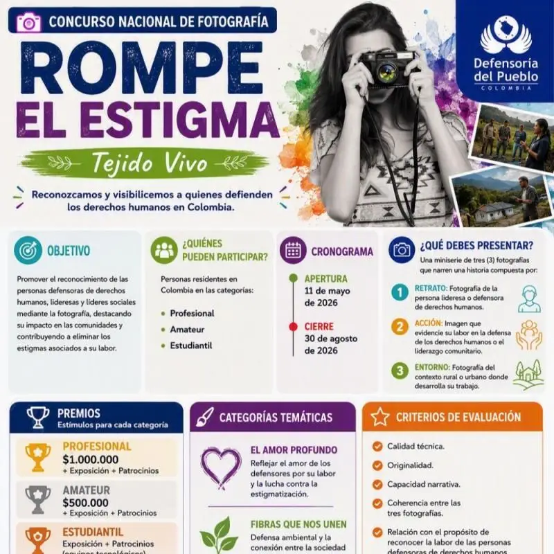¡Participa y haz visible a quienes defienden los derechos humanos!