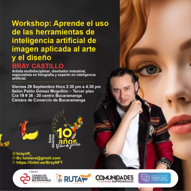 Workshop: Aprende el uso de las herramientas de inteligencia artificial de imagen aplicada al arte y el diseño