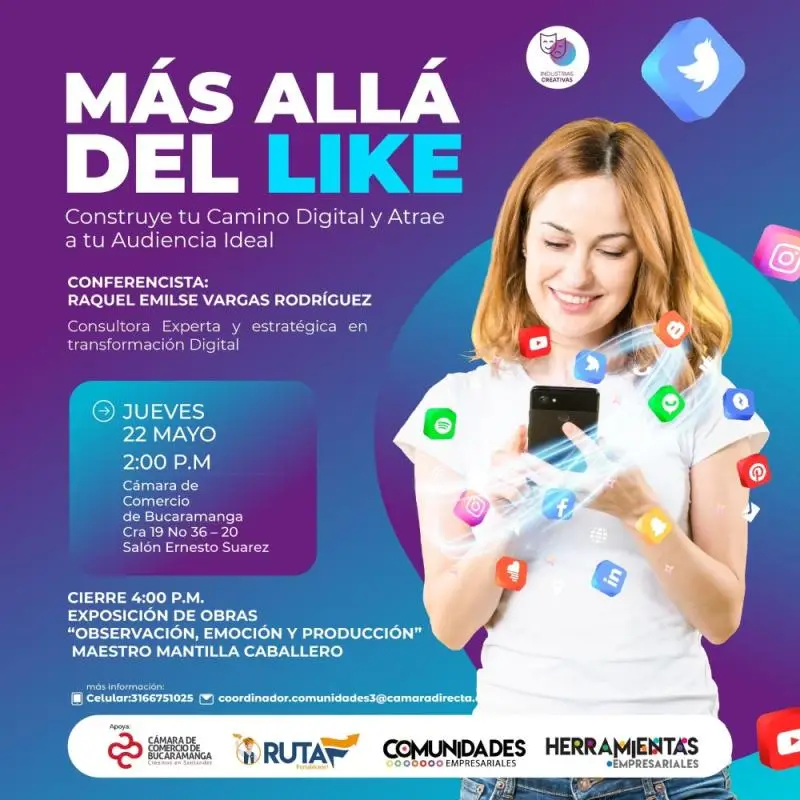 MÁS ALLÁ DEL LIKE: Construye tu Camino Digital y Atrae a tu Audiencia Ideal