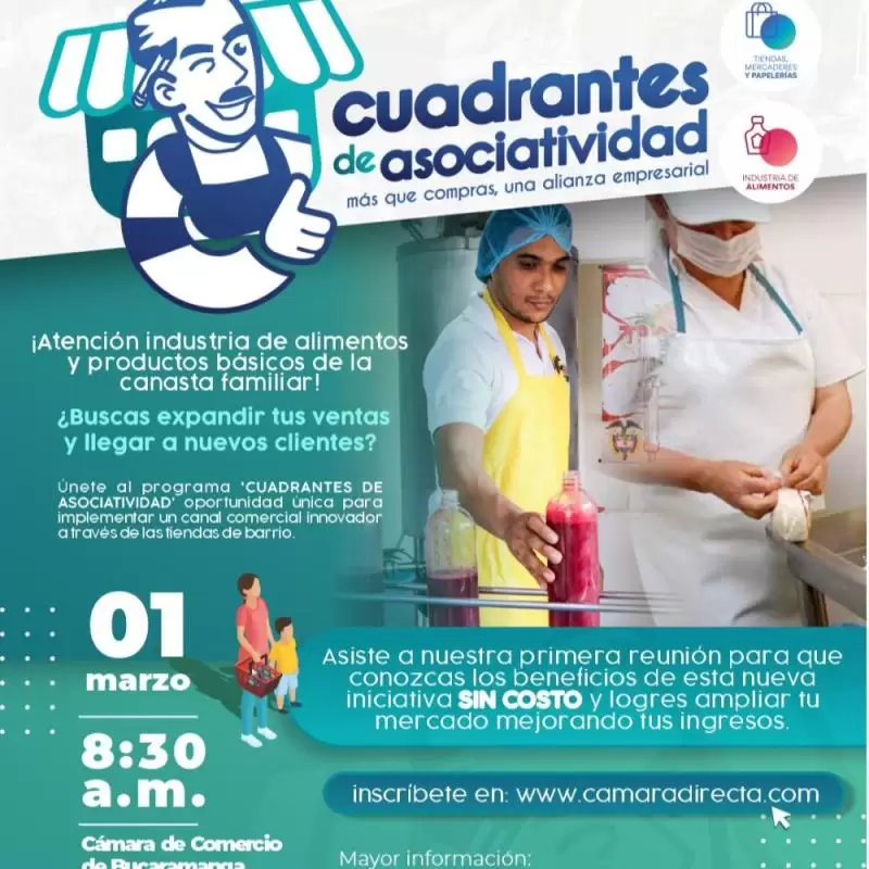 🌟 ¿Eres parte de nuestra gran Comunidad Empresarial de Ruta F? ¡Conoce sobre los Cuadrantes de Asociatividad, una estrategia pensada para tí! 🌟