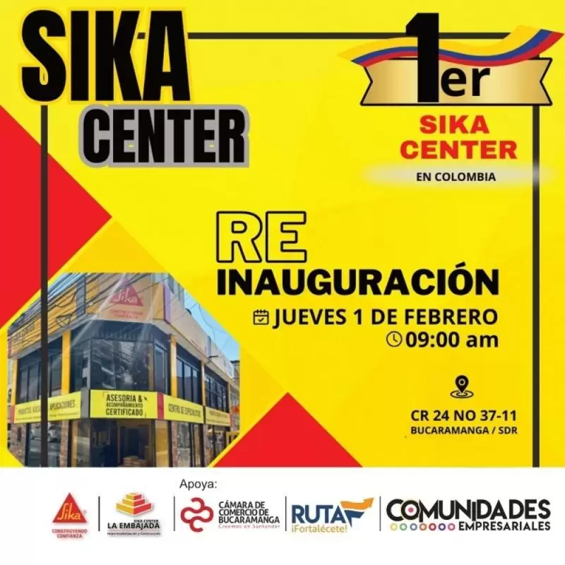 REINAGURACIÓN SIKA CENTER