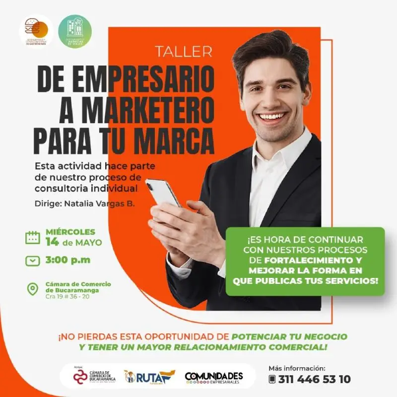 De empresario a Marketero para tu marca - Taller para fortalecer tu negocio