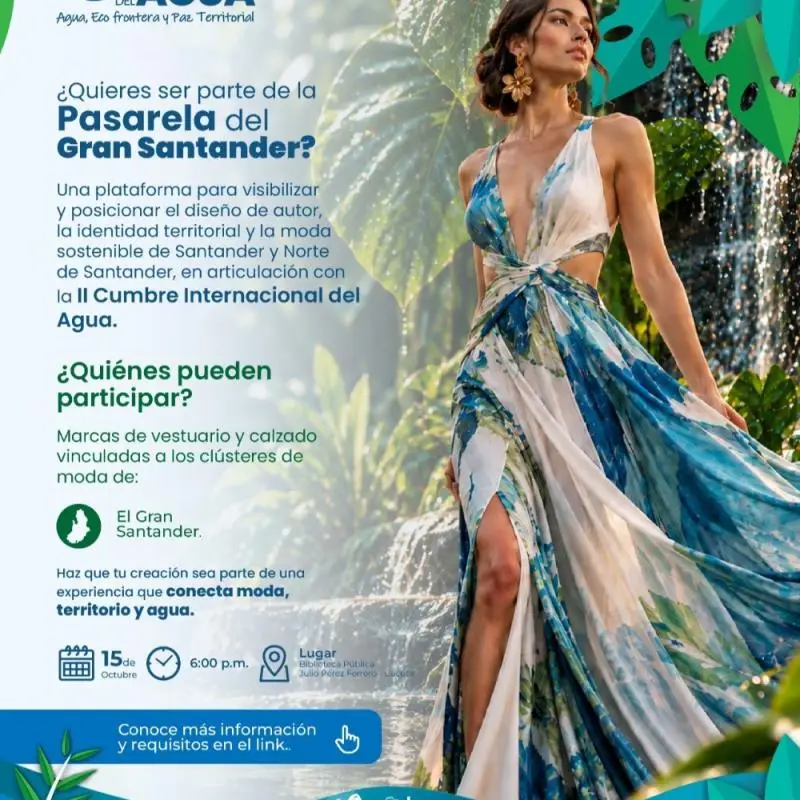 ¿Quieres visibilizar tu marca en uno de los eventos más importantes de la región?🌿💧