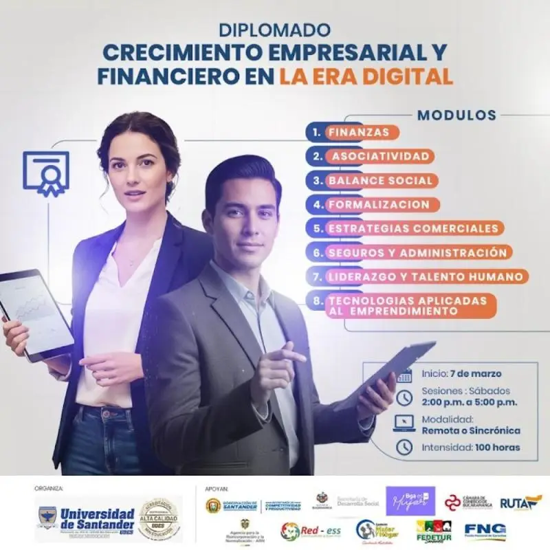 Diplomado Crecimiento Empresarial y Financiero en la era Digital