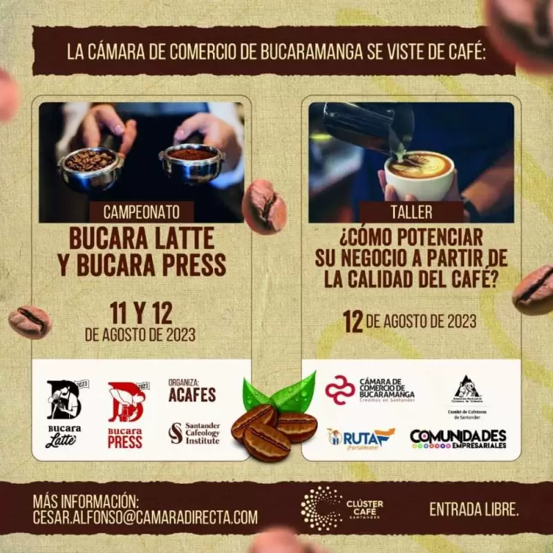 ¡PREPÁRATE PARA APRENDER, CONECTAR Y SABOREAR LO MEJOR DEL CAFÉ!