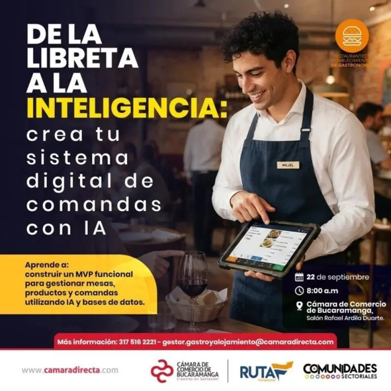 De la libreta a la inteligencia: crea tu sistema digital de comandas con IA