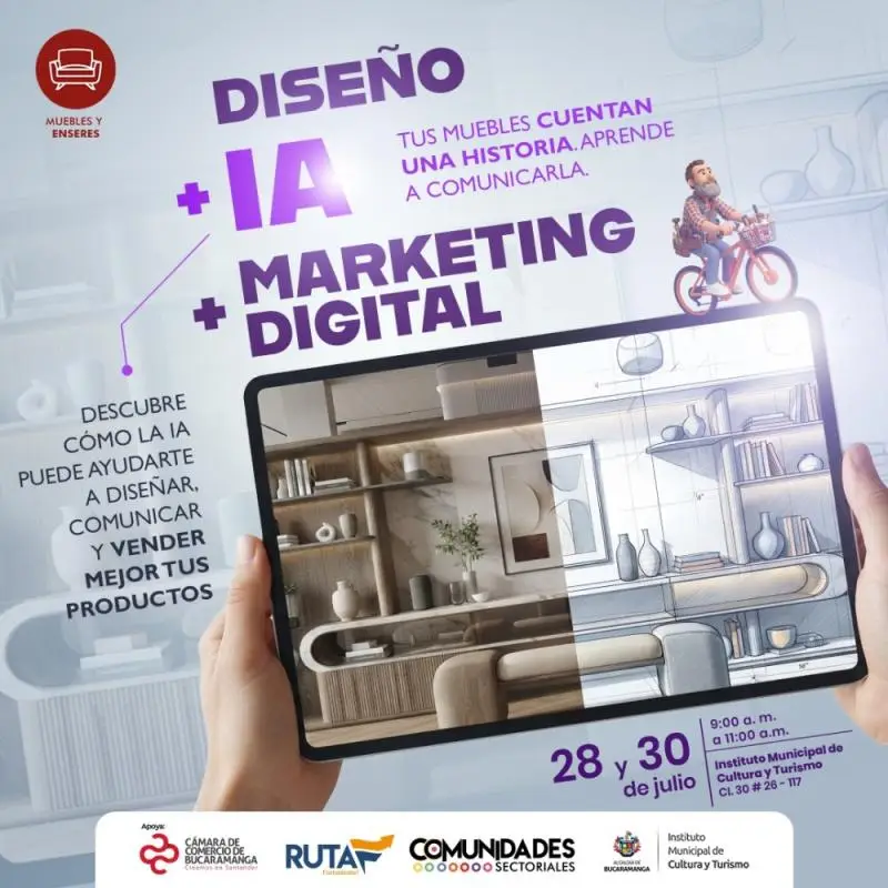 Taller práctico de diseño IA y marketing digital
