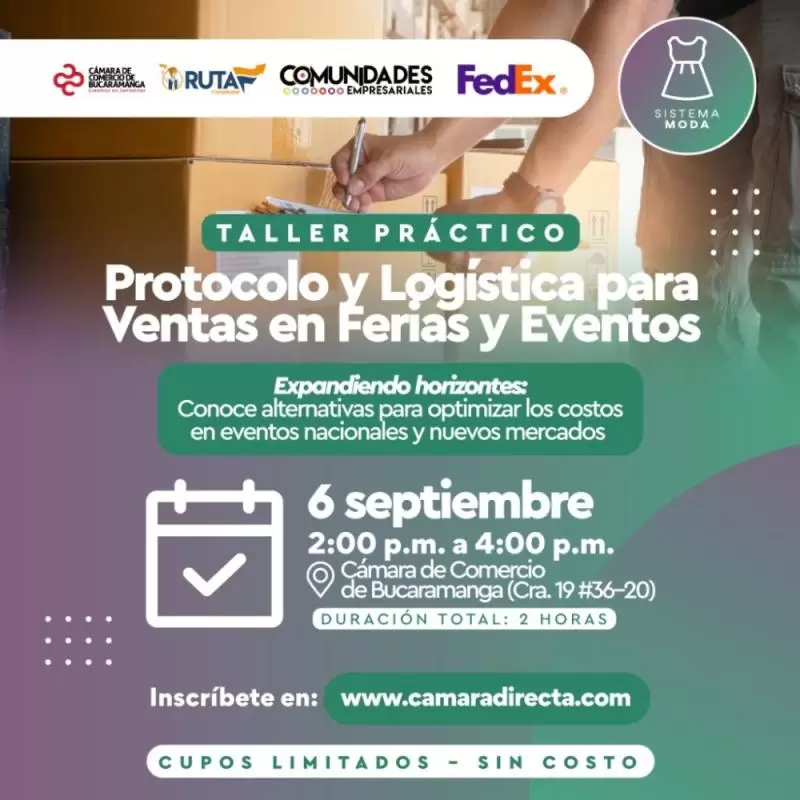 PROTOCOLO Y LOGÍSTICA PARA VENTAS EN FERIAS Y EVENTOS🔝 🎯