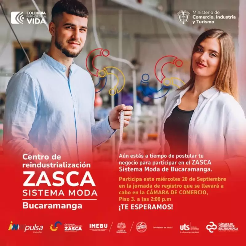 Centro de Reindustrialización ZASCA Moda Bucaramanga