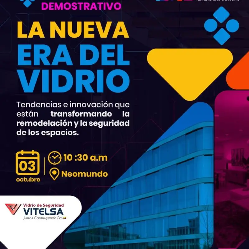 ¿Sabías que el vidrio ya no es solo una ventana… es una solución de diseño, seguridad e innovación?
