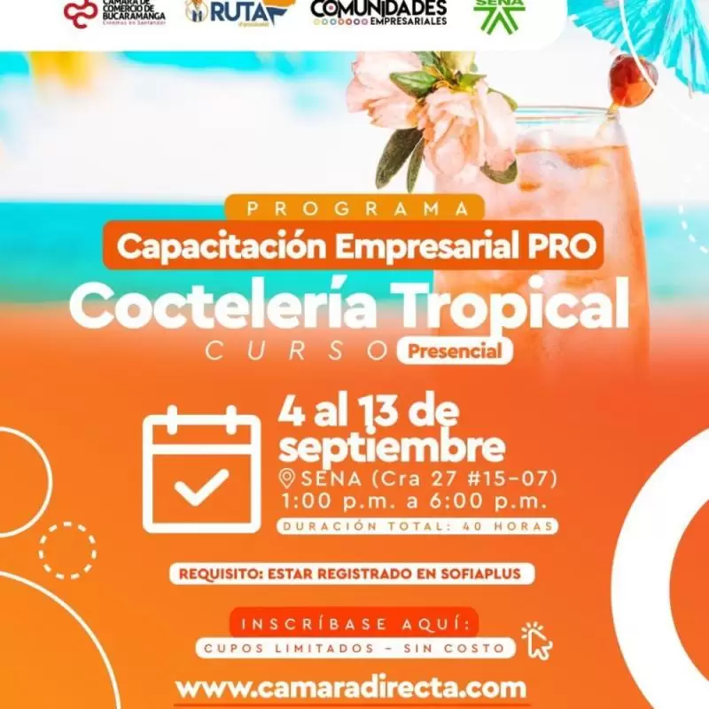 ¡APRENDE A PREPARAR LOS MEJORES CÓCTELES TROPICALES! 🍹 🌴