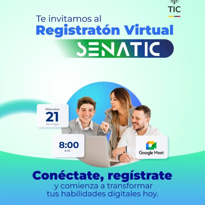 Participa en la Gran Registratón de SENATIC