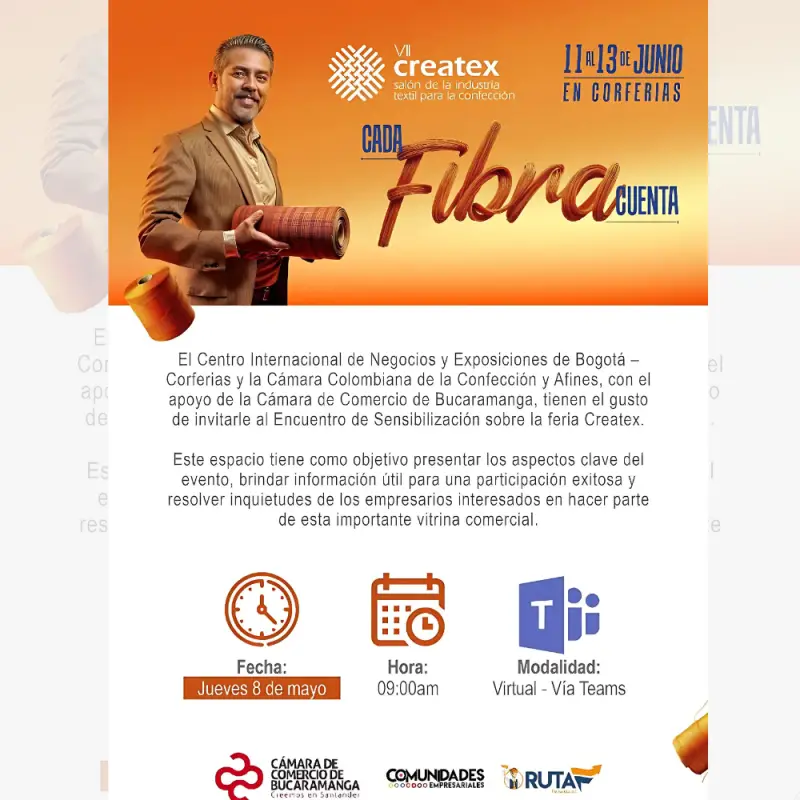 Encuentro de sensibilización Createx – Prepárate para la gran feria del sistema moda