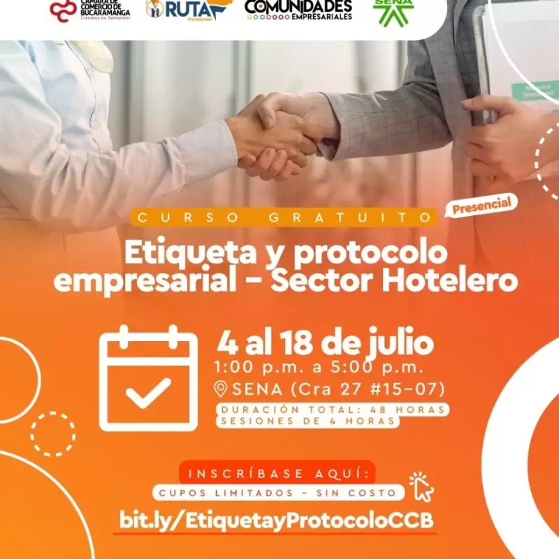 Etiqueta y protocolo empresarial - Sector Hotelero