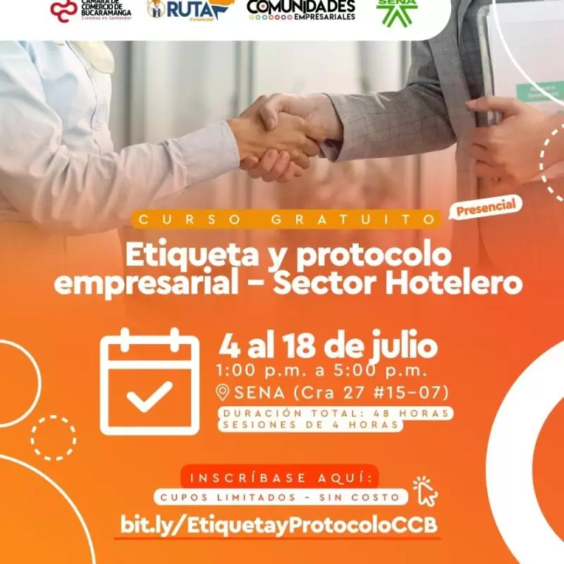 Etiqueta y Protocolo Empresarial - Sector Hotelero